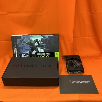【なんば店】中古  玄人志向 GG-RTX4060-E8GB/SF (RTX4060 8G) 175575 