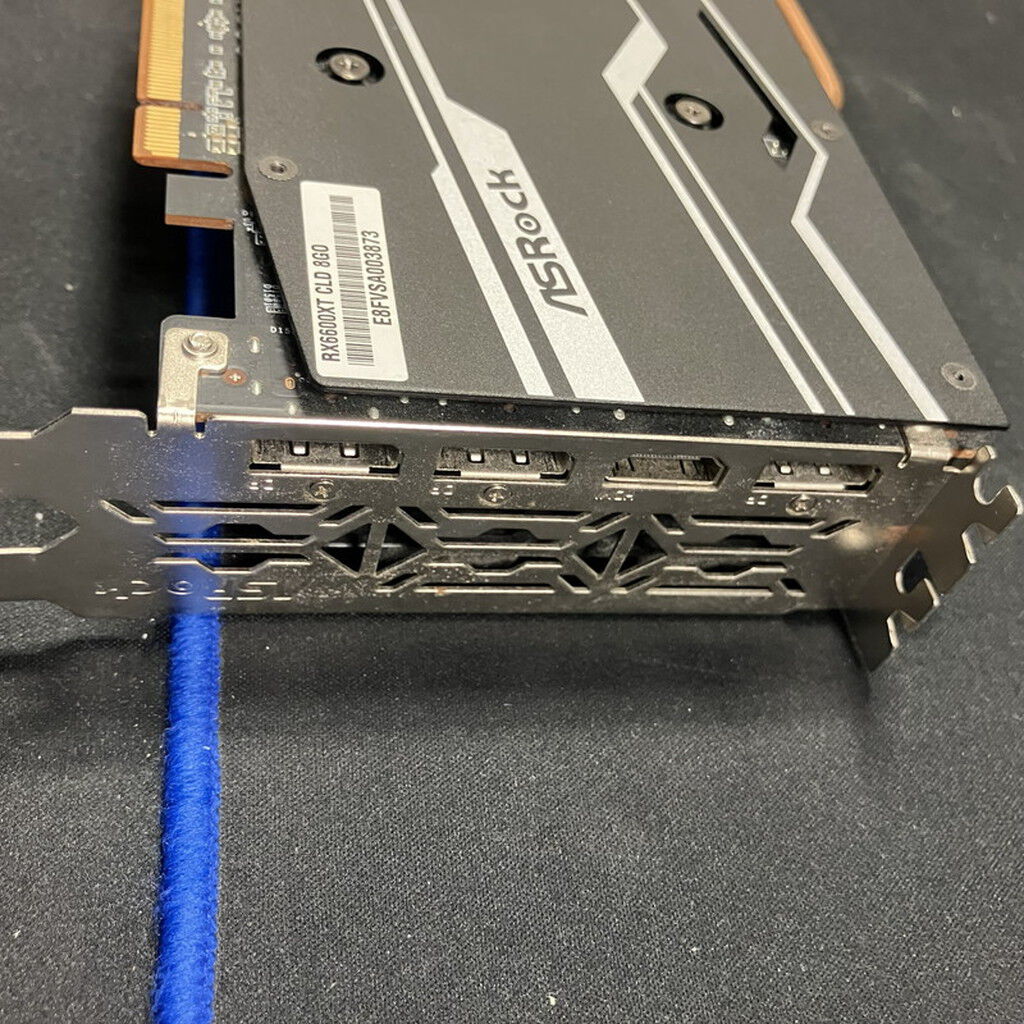 中古 ASRock Radeon RX6600XT Challenger D 8GB OC (RX6600XT 8GB
