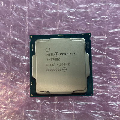 【博多店】中古  INTEL Core i7-7700K (1151/4.20GHz/8M/C4/T8) 133190 