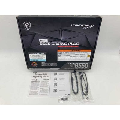【郡山安積店】中古  MSI MPG B550 GAMING PLUS (B550 AM4 ATX DDR4) 142929 