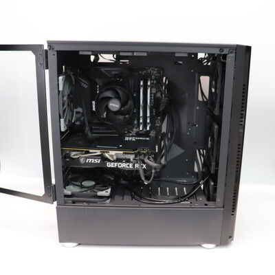 【札幌店】中古  オリジナルデスクトップPC(Ryzen 5 5600X/16GB/SSD512GB/無し/RTX3060Ti 8GB/OS無) 3210014226 
