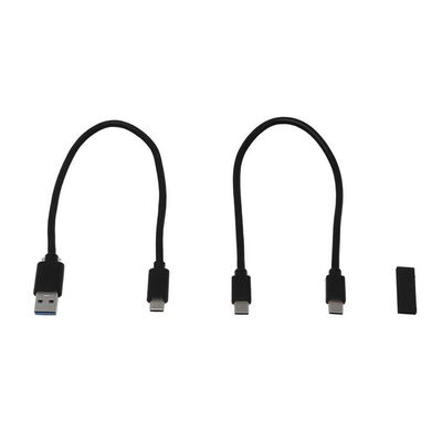AINEX  HDE-22 (USB3.2Gen1・USB2.0対応 2.5インチSATA SSD／HDDクリアケース) 