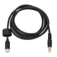 AINEX  CDC-5525-15 (USB-C - DC電源変換ケーブル PD65W対応 Fujitsu用 1.5m) 
