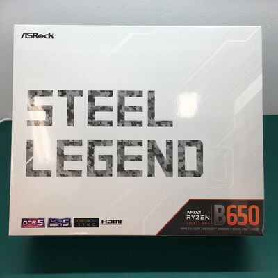 【佐賀南部バイパス店】中古  ASRock B650 Steel Legend WiFi (B650 AM5 ATX) 5250001528 