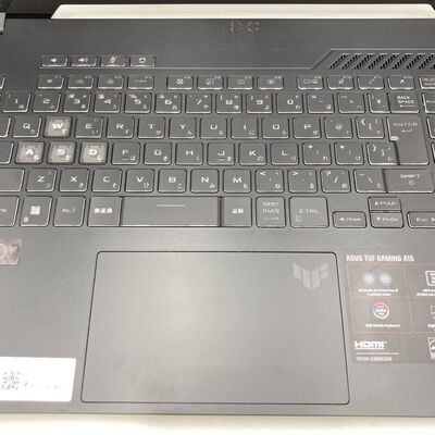 【熊本浜線店】中古  ASUS TUF Gaming A15(Ryzen 7 7735HS/16GB/SSD512GB/RTX4050/W11H) 5370000989 