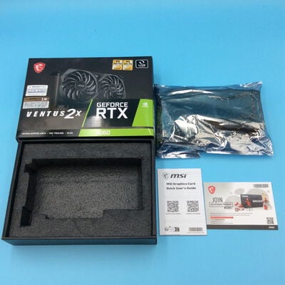 【秋葉原本店】中古  MSI_Geforce_RTX3060/VENTUS_2X_12G(RTX3060_12GB) 3410014020 