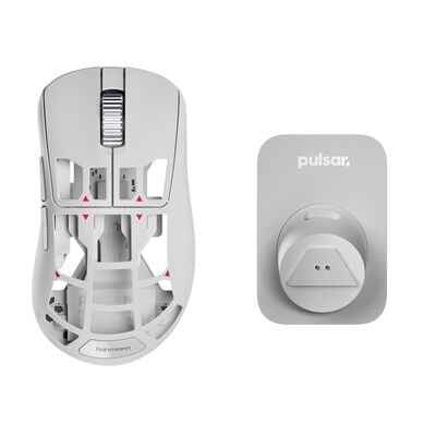 Pulsar  Feinmann F01 Gaming Mouse Alpine White (FMF02) 