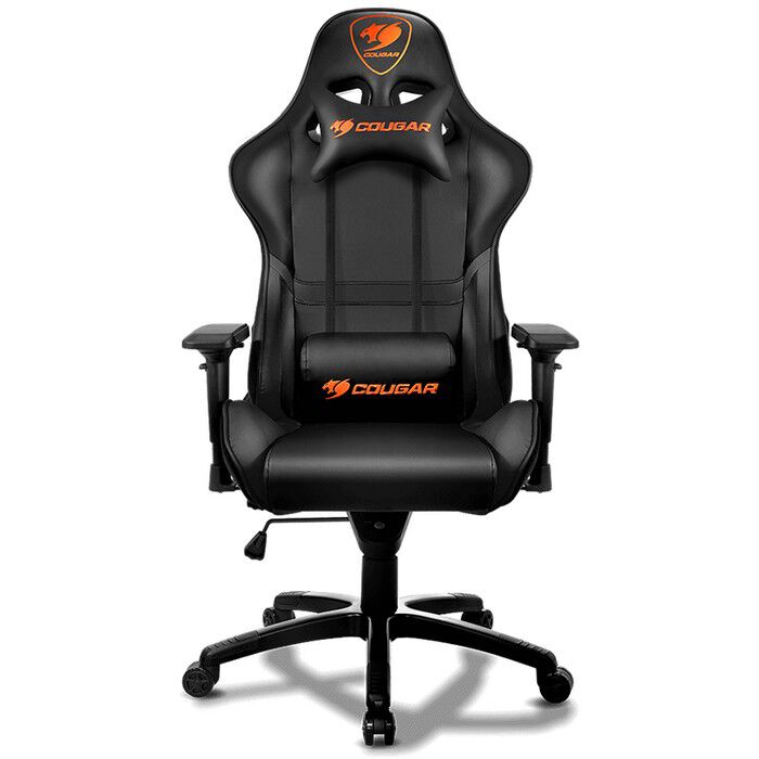 COUGARゲーミングチェア ARMOR BLACK 【国内正規品】 COUGAR ARMOR Black CGR-NXNB-ARB (ゲーミングチェア ブラック