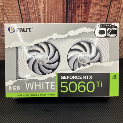 【富士青葉店】中古  Palit NE7506TU19P1-GB2062M (RTX5060Ti 8GB WHITE OC) 188962 