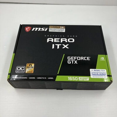 【秋葉原本店】中古  MSI GeForce GTX1650 SUPER AERO ITX OC (GTX1650 SUPER 4GB) 141896 