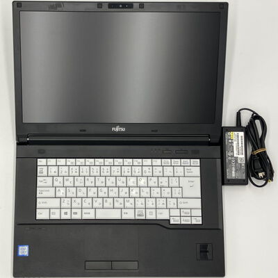 【鹿児島店】中古  FUJITSU LIFEBOOK A577/S (Intel Core i5-7200U 2.50GHz/8GB/SSD 128GB/オンボード/15.6/1920x1080/Wi-Fi/Webカメラ/Win10 Home 64bit) 163934 