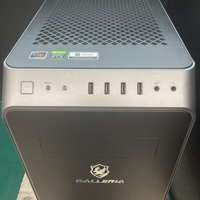 【広島店】中古  GALLERIA XA5R-R36T(Ryzen 5 5600X/16GB/SSD500GB/HDD2TB/RTX3060Ti 8GB/W11H/ODDなし/GigabitLAN) 3320005450 