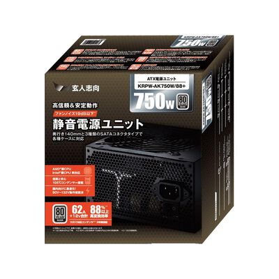 玄人志向  KRPW-AK750W/88+ (750W) 