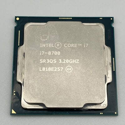 【秋葉原本店】中古  INTEL Core i7 8700 (1151/3.20GHz/12M/C6/T12) 136198 
