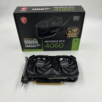 中古  MSI GeForce RTX 4060 VENTUS 2X BLACK 8G OC (RTX4060 8GB) 158792 