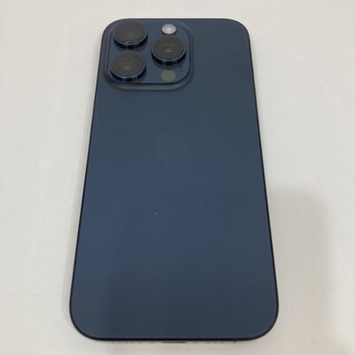 【神戸・三宮店】中古  【国内版SIMフリー】Apple iPhone15 Pro 6.1インチ 256GB ブルーチタニウム MTUG3J/A 161230 