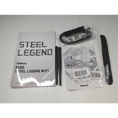 【前橋ｲﾝﾀｰｱｶﾏﾙ店】中古  ASRock B650 Steel Legend WiFi (B650 AM5 ATX) 168306 