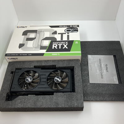 【秋葉原本店】中古  Palit NE6306TS19P2-190AD (RTX3060Ti Dual OC 8G) 175531 