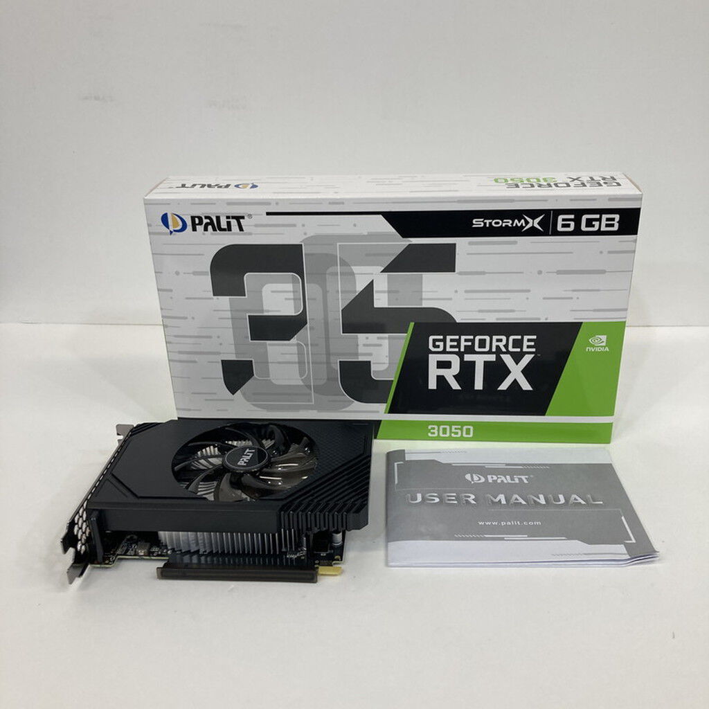 中古 PALIT StormX NE63050018JE-1070F (RTX 3050 6GB) 3430005998
