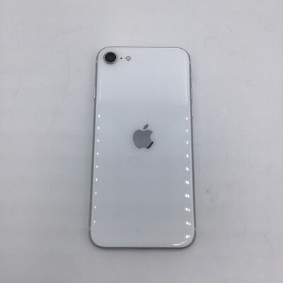【白山FM松任店】中古  【SIMロック解除済み】【SoftBank】Apple iPhoneSE 4.7インチ (第2世代/2020) 128GB (ホワイト)  MXD12J/A 155517 