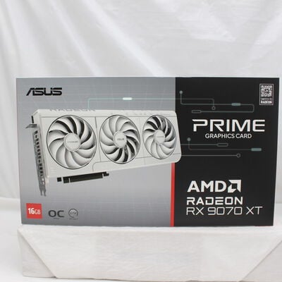【通販センター】中古  ASUS PRIME-RX9070XT-O16G-WHITE (RX9070XT 16GB) 188989 
