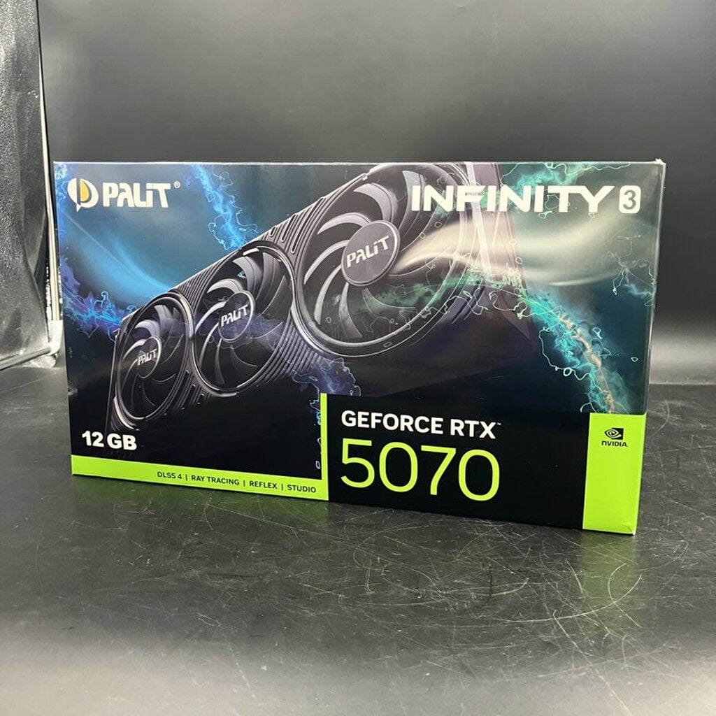 中古 Palit NE75070019K9-GB2050S (RTX5070 12GB Infinity 3) 188943