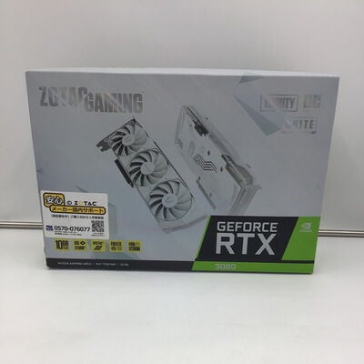 【白山FM松任店】中古  ZOTAC GAMING GeForce RTX 3080 Trinity OC White Edition LHR 4950002430 