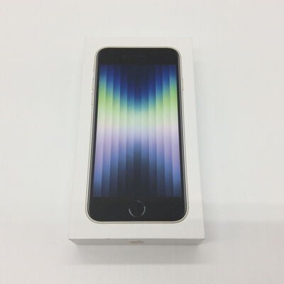 【浜松店】中古  【国内版SIMフリー】Apple iPhoneSE 4.7インチ (第3世代) 64GB (スターライト) MMYD3J/A 154843 