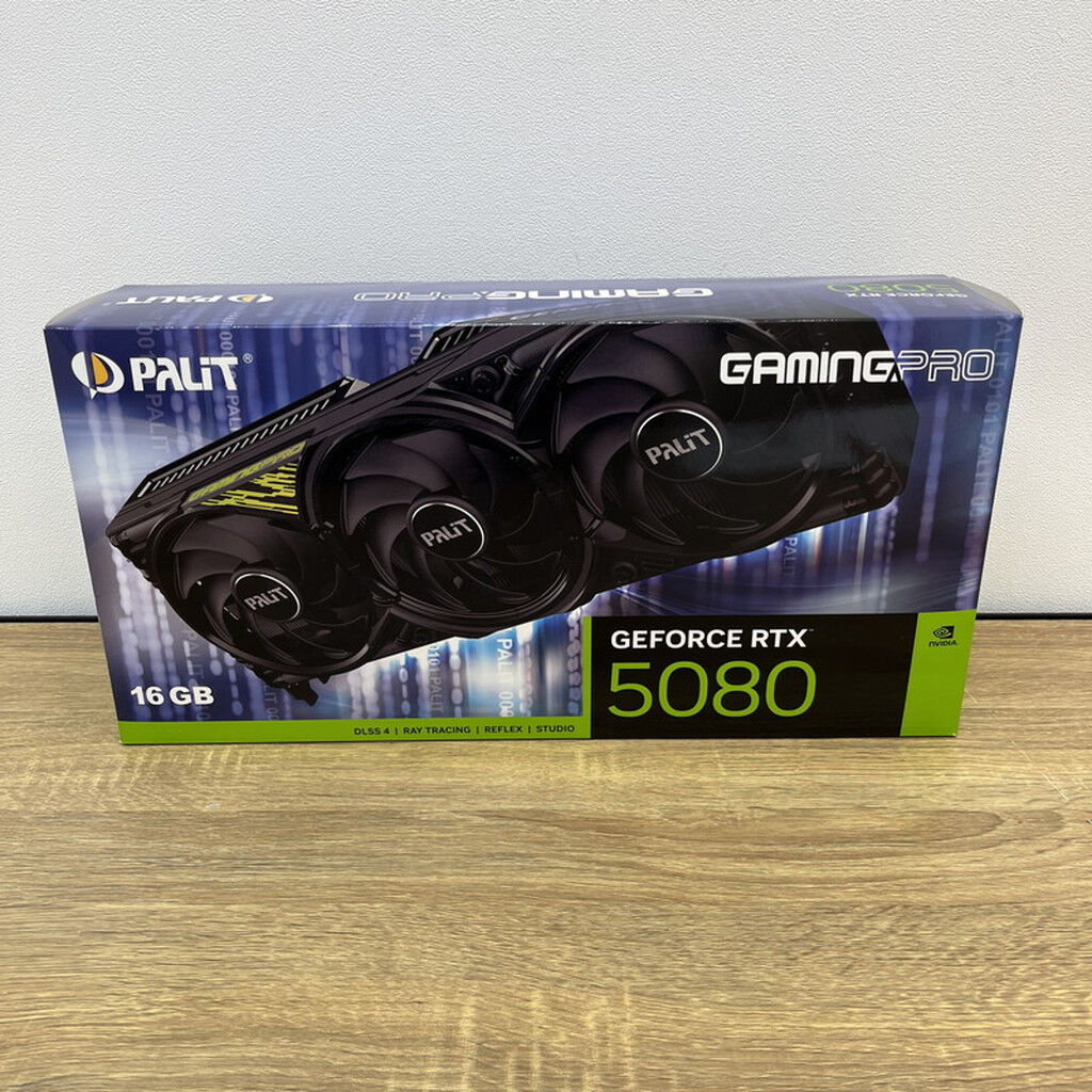 中古 Palit NE75080019T2-GB2031A (RTX5080 GamingPro 16GB) 176534