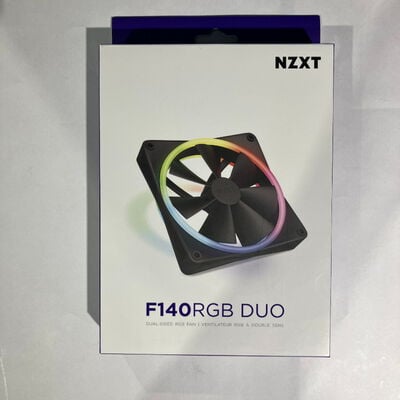 【鹿児島店】中古  NZXT RF-D14SF-B1(F140 RGB DUO BK) 4700000382 
