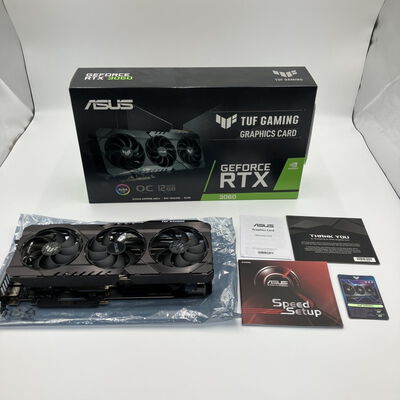 【なんば店】中古  ASUS TUF-RTX3060-O12G-V2-GAMING (RTX3060 12GB) 175504 