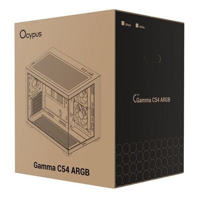 Ocypus  Gamma C54 ARGB Gamma-C54-WHD300XX-GL (MicroATX ガラス ホワイト) 