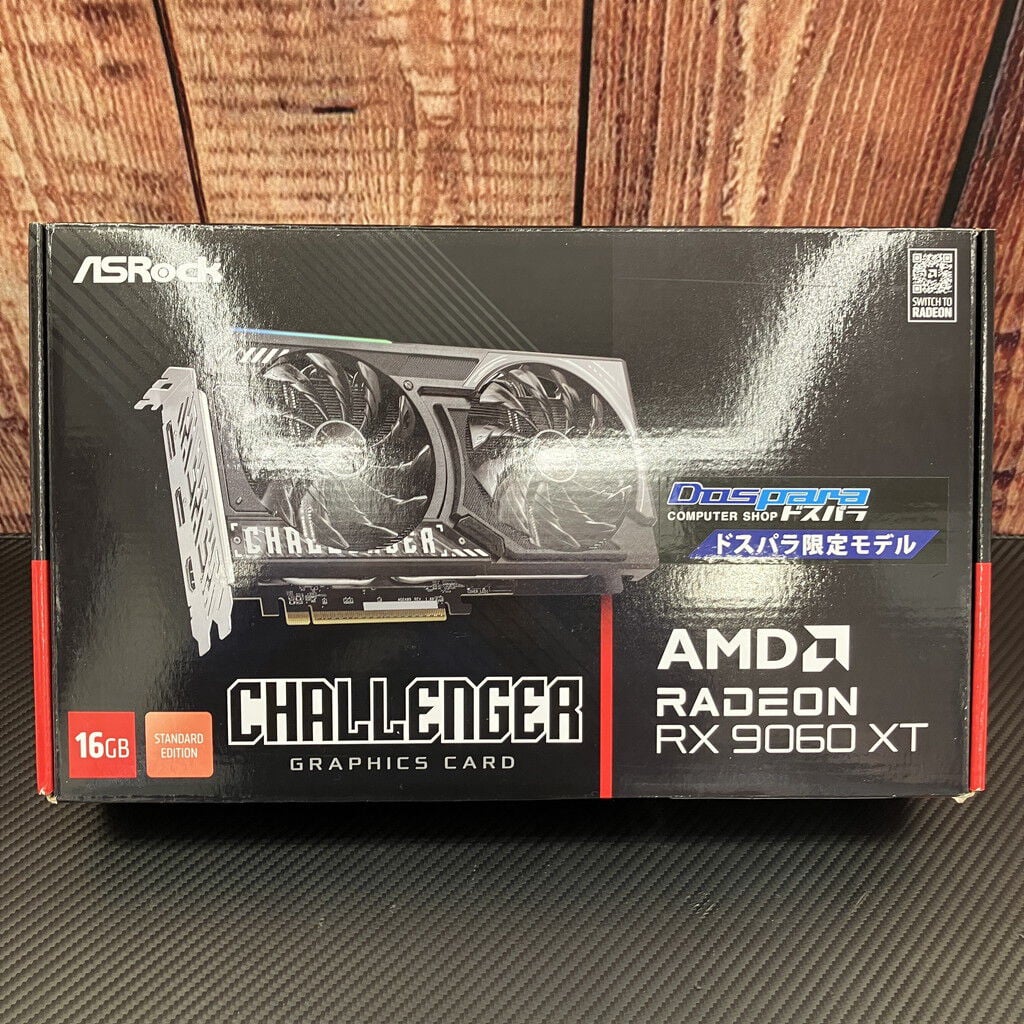 中古 ASRock RX9060XT CL 16G (RX9060XT Challenger 16GB) 188998