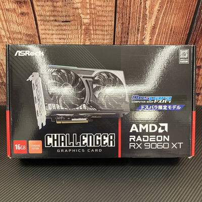 【富士青葉店】中古  ASRock RX9060XT CL 16G (RX9060XT Challenger 16GB) 188998 