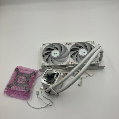 【なんば店】中古  DEEPCOOL LS520 WH(240mm ARGB 水冷 WH) 3280023680 