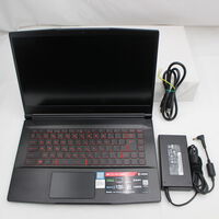 中古  MSI GF63 Thin 9SC-082JP(Intel Core i7 9750H/16GB DDR4 (PC4)/SSD256GB+HDD1TB/なし/NVIDIA GeForce GTX 1650 4GB/15.6/1920x1080/Wi-Fi/W11H64 MAR) 199717 