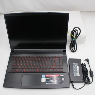 【通販センター】中古  MSI GF63 Thin 9SC-082JP(Intel Core i7 9750H/16GB DDR4 (PC4)/SSD256GB+HDD1TB/なし/NVIDIA GeForce GTX 1650 4GB/15.6/1920x1080/Wi-Fi/W11H64 MAR) 199717 