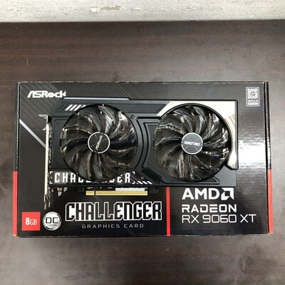 【福山ココローズ店】中古  ASRock RX9060XT CL 8GO(RX9060XT Challenger 8G) 179887 