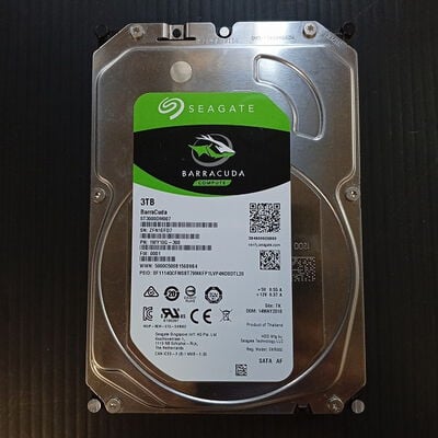 【大須店】中古  Seagate ST3000DM007（3.5インチ HDD 3TB SATA） 3480033658 