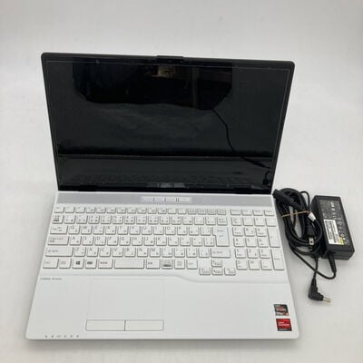 【堺七道店】中古  Fujitsu FMVA450JW(Ryzen 5 5500U/8GB/SSD256GB/W11H) 4660002304 