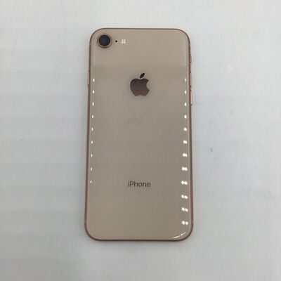 【白山FM松任店】中古  【SIMロック解除済み】【SoftBank】 iPhone8 64GB (ゴールド)  MQ7A2J/A 155226 