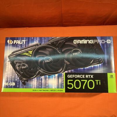 【なんば店】中古  Palit NE7507T019T2-GB2031U(RTX5070Ti GamingPro-S) 3280022039 