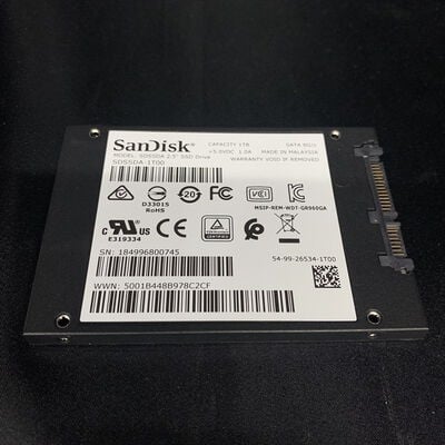 【横浜駅前店】中古  各社 2.5インチ SSD 1TB SATA 124398 