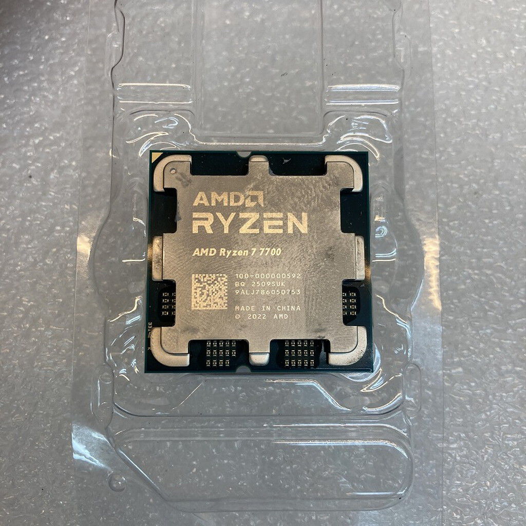 中古 AMD Ryzen 7 7700 (AM5/3.8GHz/40M/C8/T16/65W) 1460024624
