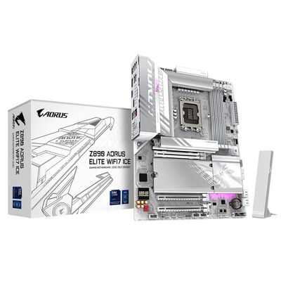 GIGABYTE  Z890 AORUS ELITE WIFI7 ICE (Z890 1851 ATX) ドスパラ限定モデル 