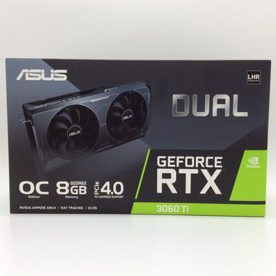 【浜松店】中古  ASUS DUAL-RTX3060TI-O8GD6X (RTX3060Ti 8G GDR6X) 175523 