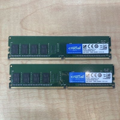 【千葉店】中古  8GB 2枚組(合計16GB) PC4-21300/DDR4-2666 デスクトップ用 190926 