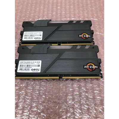 【津ラッツ店】中古  16GB 2枚組(合計32GB) PC4-19200/DDR4-2400 デスクトップ用 190917 