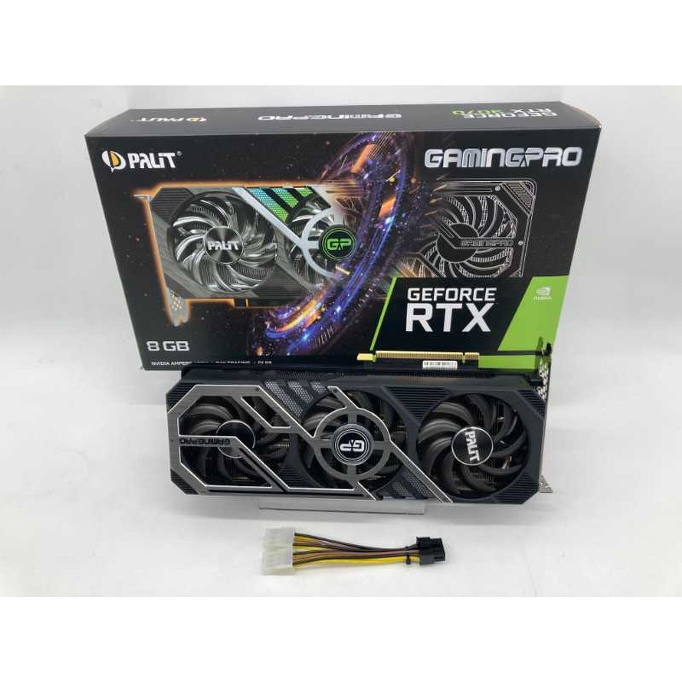 PALIT GEFORCE RTX 3070 中古グラフィックボード 中古 Palit GeForce RTX 3070 GamingPro V1 8GB 4640002372 （315630