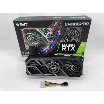 【郡山安積店】中古  Palit GeForce RTX 3070 GamingPro V1 8GB 4640002372 